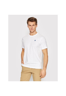 North Sails Тишърт Logo 692791 Бял Regular Fit - Pepit.bg