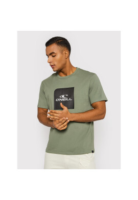 O'Neill Тишърт Cube 1P2336 Зелен Regular Fit - Pepit.bg