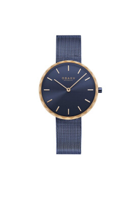 Obaku Часовник Folder V252LXSLML Тъмносин - Pepit.bg