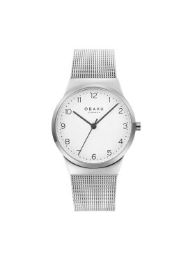Obaku Часовник V255LXCIMC Сребрист - Pepit.bg