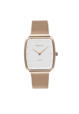 Obaku Часовник V267LXVIMV Розов - Pepit.bg