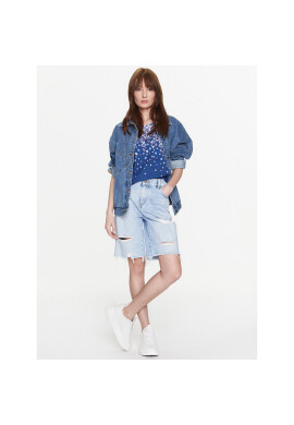 Olsen Блуза 11104448 Тъмносин Regular Fit - Pepit.bg