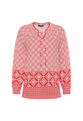 Olsen Блуза 11104509 Червен Regular Fit - Pepit.bg