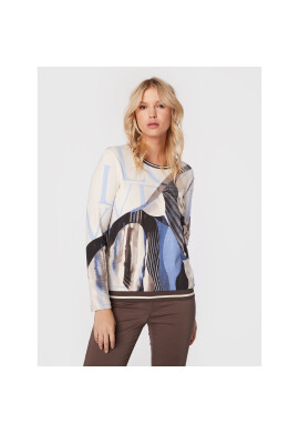 Olsen Блуза Clara 11104362 Екрю Relaxed Fit - Pepit.bg