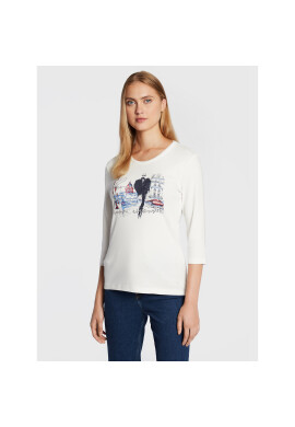 Olsen Блуза Edda 11104324 Бял Regular Fit - Pepit.bg