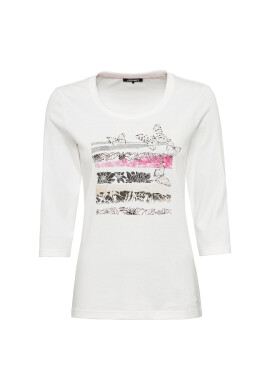 Olsen Блуза Edda 11104461 Бял Slim Fit - Pepit.bg