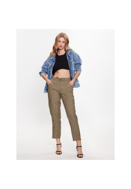 Olsen Текстилни панталони 14002059 Каки Regular Fit - Pepit.bg