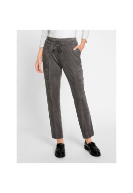 Olsen Текстилни панталони Lisa 14002007 Сив Regular Fit - Pepit.bg