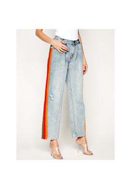 One Teaspoon Дънки тип Relaxed Fit Montana Stripe Smitha 22936 Син Relaxed Fit - Pepit.bg