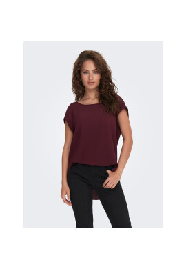 ONLY Блуза 15142784 Бордо Regular Fit - Pepit.bg