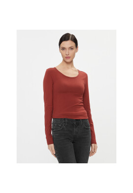 ONLY Блуза 15204712 Червен Stretch Fit - Pepit.bg