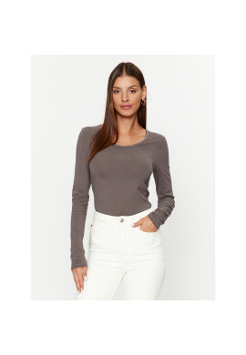 ONLY Блуза 15204712 Сив Stretch Fit - Pepit.bg