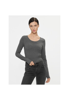 ONLY Блуза 15204712 Сив Stretch Fit - Pepit.bg