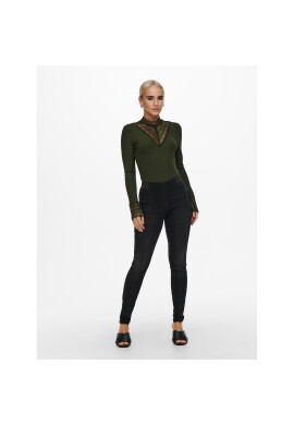 ONLY Блуза 15207788 Зелен Stretch Fit - Pepit.bg