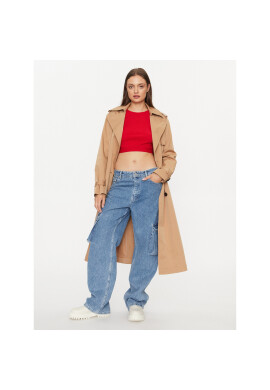 ONLY Блуза 15293922 Червен Slim Fit - Pepit.bg