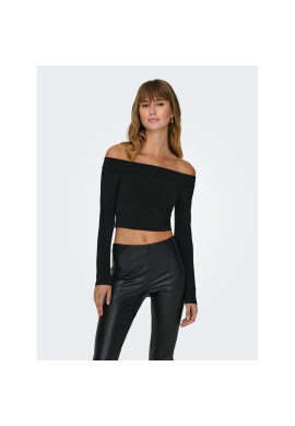 ONLY Блуза 15302593 Черен Slim Fit - Pepit.bg