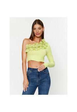 ONLY Блуза 15306966 Зелен Regular Fit - Pepit.bg