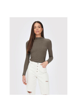 ONLY Блуза Emma 15180040 Кафяв Slim Fit - Pepit.bg
