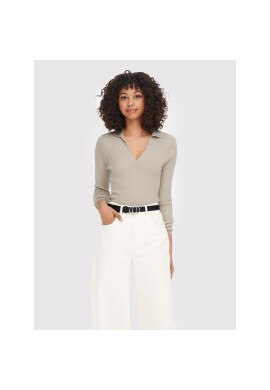 ONLY Блуза Nimone 15267703 Бежов Slim Fit - Pepit.bg