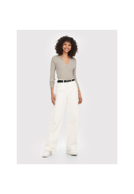 ONLY Блуза Nimone 15267703 Бежов Slim Fit - Pepit.bg