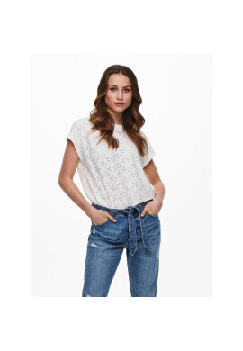 ONLY Блуза Smilla 15231005 Бял Regular Fit - Pepit.bg