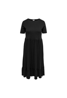 ONLY Carmakoma Рокля 15287888 Черен Regular Fit - Pepit.bg