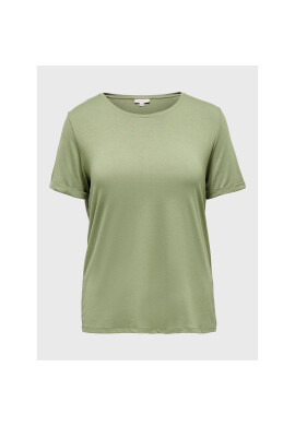 ONLY Carmakoma Тишърт 15238147 Кафяв Regular Fit - Pepit.bg