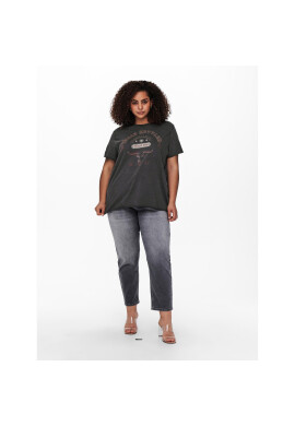 ONLY Carmakoma Тишърт Miko 15236389 Сив Regular Fit - Pepit.bg