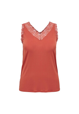 ONLY Carmakoma топ 15278812 Червен Regular Fit - Pepit.bg