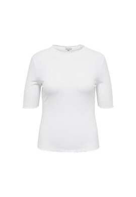 ONLY Carmakoma топ 15286270 Бял Regular Fit - Pepit.bg