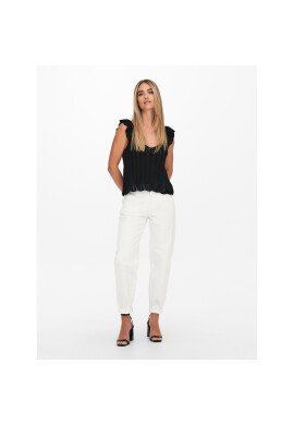 ONLY Дънки Troy 15219708 Бял Carrot Fit - Pepit.bg