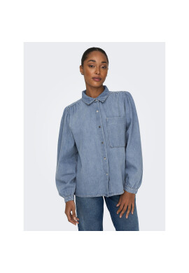 ONLY дънкова риза 15267501 Син Standard Fit - Pepit.bg