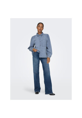 ONLY дънкова риза 15267501 Син Standard Fit - Pepit.bg
