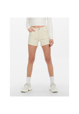 ONLY Дънкови шорти 15196303 Екрю Regular Fit - Pepit.bg