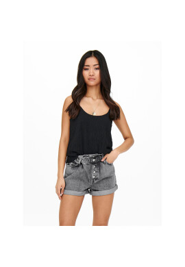 ONLY Дънкови шорти 15200196 Сив Relaxed Fit - Pepit.bg