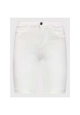 ONLY Дънкови шорти Rain 15176847 Бял Slim Fit - Pepit.bg