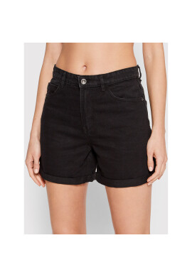 ONLY Дънкови шорти Vega 15230571 Черен Mom Fit - Pepit.bg