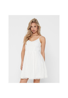 ONLY Ежедневна рокля 15204799 Бял Regular Fit - Pepit.bg