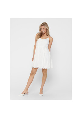 ONLY Ежедневна рокля 15204799 Бял Regular Fit - Pepit.bg