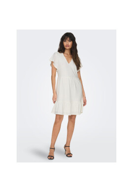 ONLY Ежедневна рокля 15289687 Бял Regular Fit - Pepit.bg