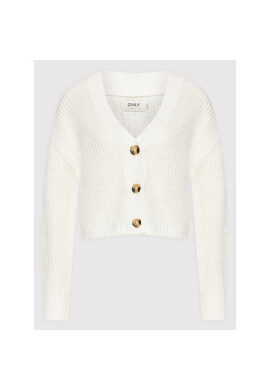 ONLY Кардиган Carol 15211521 Бял Relaxed Fit - Pepit.bg