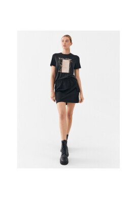 ONLY Мини пола 15302726 Черен Regular Fit - Pepit.bg