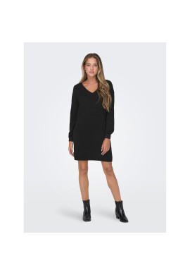 ONLY Плетена рокля 15294523 Черен Regular Fit - Pepit.bg