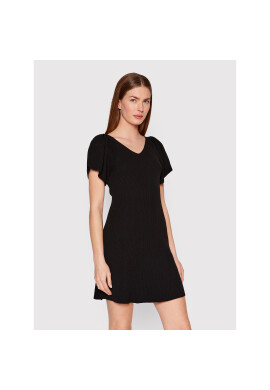 ONLY Плетена рокля Leelo 15268705 Черен Regular Fit - Pepit.bg