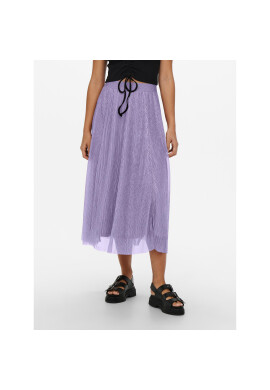ONLY Плисирана пола 15258573 Виолетов Regular Fit - Pepit.bg