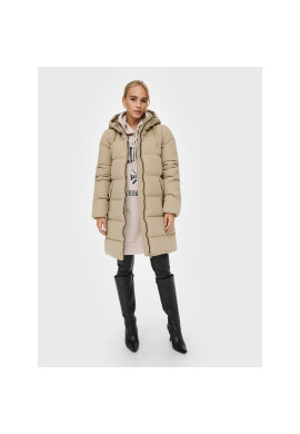 ONLY Пухено яке Dolly 15205369 Бежов Regular Fit - Pepit.bg