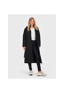 ONLY Пухено яке Maggie 15260043 Черен Regular Fit - Pepit.bg