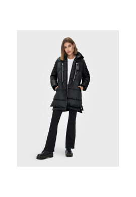 ONLY Пухено яке Nora 15230125 Черен Regular Fit - Pepit.bg