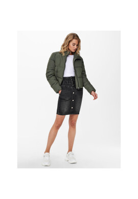ONLY Пухено яке 15205371 Зелен Regular Fit - Pepit.bg
