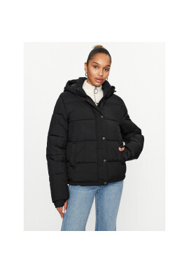 ONLY Пухено яке 15287909 Черен Regular Fit - Pepit.bg